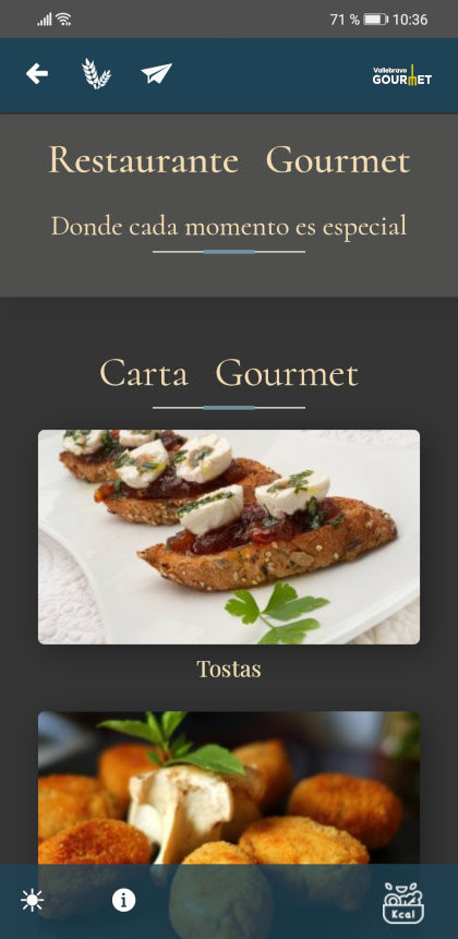 vallebravo gourmet - carta digital